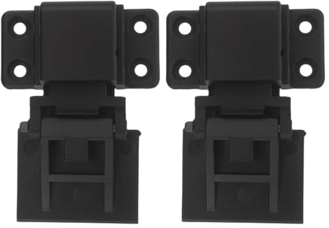 TEHAUX Bisagras para Tapa Tocadiscos de Cubierta Antipolvo, Fácil Instalación y Material Plástico Resistente para Mantenimiento en Equipos de Audio en Casa