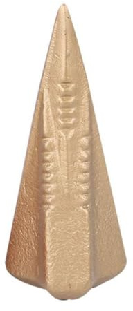 Martillo de pagoda, divisor de madera, punta de herramienta de cuña de cuatro vías para dividir troncos, tratado térmicamente, ferrocarril endurecido, fuerza efectiva, fácil de usar