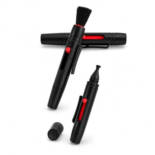 MOORDIEL Stylo de nettoyage d'objectif Mini Lens Cleaning Pen pour appareil photo 9,4 cm