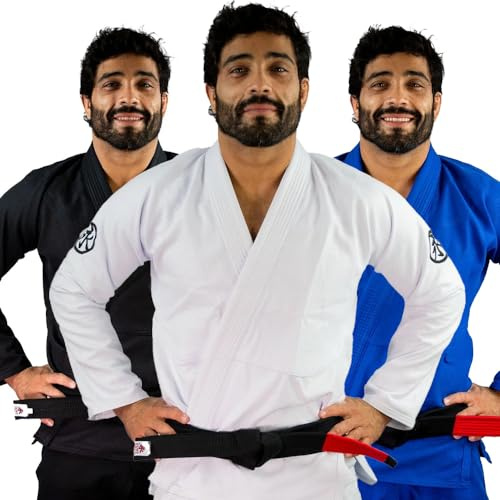 KEIKO SPORTS Ultra Light bjj Gi | Brazilizan Jiu Jitsu Gi | Handcrafted in Brazil (White, A2)