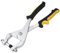 Joyzan Ceiling Grid Punch Pliers, 3.27mm Hole Grit Plier 9.65inch Multi Function Metal Sheet Puncher Suspended Tools Opening Manual for Rivets Thin Metal Decoration Hardware Processing Stud Crimper