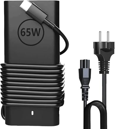 SCOVEE 65W USB C Ladegerät,Kompatibles Dell Computer Tragbares Ladegerät,für Dell Latitude 3440 3540 5420 5430 5440 5520 5530 5540 7330 7340 7430 7440 XPS 13,ChromeBook 3100,Typ C Leistung Adapter