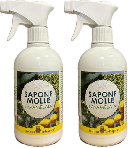I CONSIGLI DELL’ESPERTO – Sapone Molle Potassico Pronto all’Uso con Trigger 500 ml, Corroborante Naturale Bio per Piante, Orto e Giardino – Contro Afidi, Cocciniglia, Melata e Mosca Bianca.