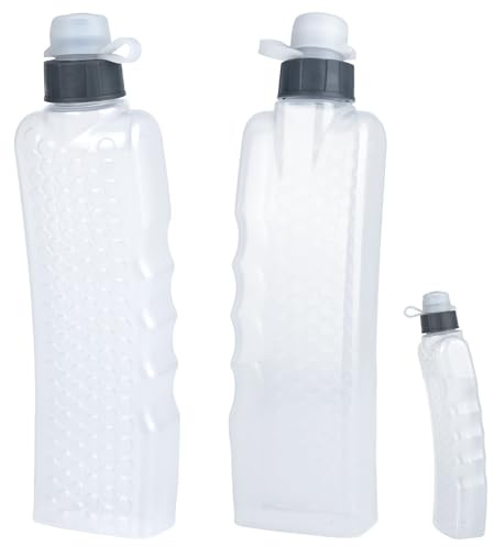 YYTECH Pack of 2 Curved Water Bottles for Running Belt, 350 ml Drinking Bottle Running, Leak-proof Water Bottles, Water Bottle, Jogging, Fitness Drinking Bottle for Hydration Belt, Running, Cycling