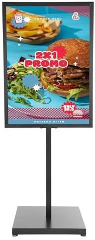 Pantalla para proyector interior y exterior con patas de 80 pulgadas, pantalla videoproyector para películas o presentaciones, pantalla de trípode HD Premium sin pliegues 4:3, para cine de oficina y