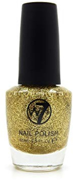 w7 Nagellack 6 gold dazzle, 15 ml, 1er Pack (1 x 0.015 l)