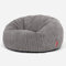 Lounge Pug, Sitzsack Sofa, Relaxsessel, Pom-Pom Anthrazit