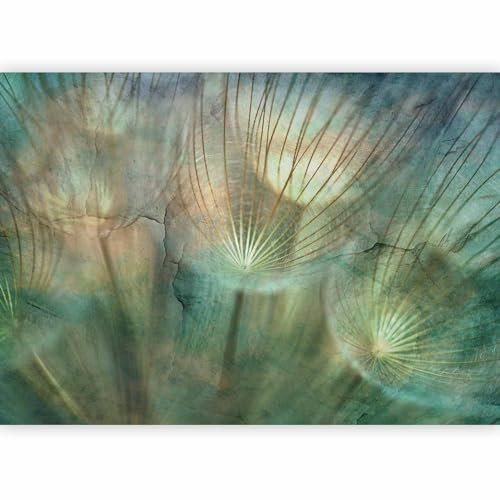 murando Fotomurales Dientes de león 400x280 cm XXL Papel pintado tejido no tejido Decoración de Pared decorativos Murales moderna de Diseno Fotográfico Flores Naturaleza verde b-C-10066-a-a