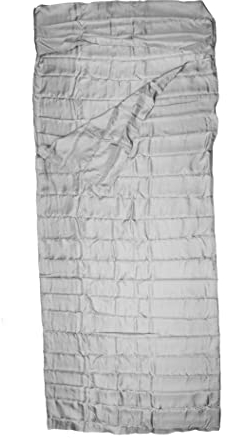 Inlett 100% Seide 210x85 cm für Deckenschlafsack & Mumienschlafsack Hüttenschlafsack 110g