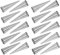 Lot de 20 moules à croissants en acier inoxydable anti-adhésifs en forme de cônes crème à grande vis, moule à pâtisserie – Noël anniversaire de mariage