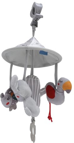 Fdit Lit de bébé de Style Nordique, Jouet Rotatif Confortable et Mobile pour une Utilisation Intérieure et Extérieure