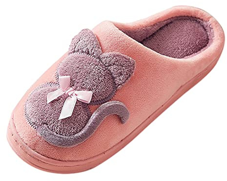 Generisch Plano Dedos Abiertos De Invierno Slip-On Mujeres Mantener Las Mujeres Zapatillas De Fieltro 2025 Felpa Puff Caliente Con Espuma De Memoria Zapatillas De Piel De Cordero, morado, 36 EU