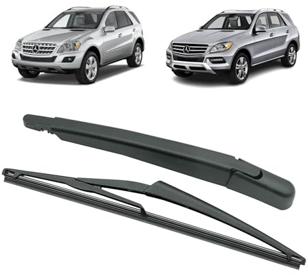Brazo limpiaparabrisas trasero compatible para Mercedes ML W164 (2005-2012) y W166 (2011-2015). CON ESCOBILLA TRASERA. 1648200744
