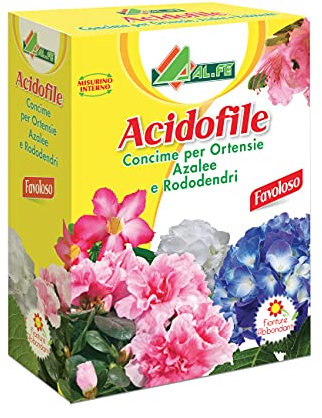AL.FE CONCIME ACIDOFILE Concime granulare Completo per Tutte Le Piante acidofile (Ortensie, Azalee, Rododendri ECC). Favorisce abbontanti Fioriture. kg 1