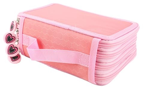 Yosoo 72St Färgpenna Tygväska Stor Oxford Oxford Multilayer Pencil Organizer
