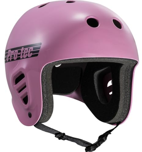 Pro-Tec Full Cut Skate Helmet - Gloss Pink - LG