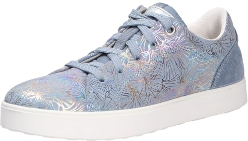 Superfit Mädchen Stella Sneaker, Blau Silber 8000, 29 EU