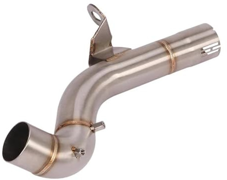 para B&MW F750GS F850 GS F750 GS 2018-2021 Silenciador Modificado Enlace Medio Silenciador Conexión Silenciadores Finales Motocicleta Escape Motocicleta Silenciador