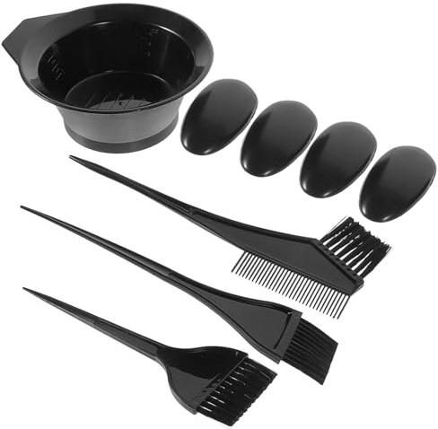 Healvian Kit De Coloration Cheveux Professionnel Avec Bol Teintant Peigne Flexible Et Brosses Complet Pour Salon Et Soins Capillaires Protection Vêtements Application Douce Et Multi-couleur