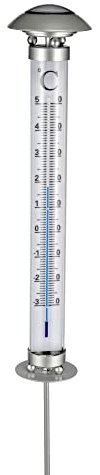 Gravidus LED Solar Thermometer Gartenthemometer Solarthermometer