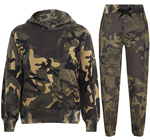 A2Z 4 Kids Unisex Hooded Tracksuit Jogging Suit Casual Activewear Set