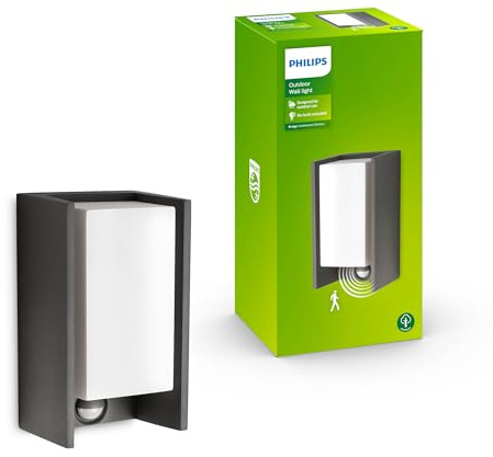 Philips myGarden Bridge Wandleuchte, 15W, Anthrazit