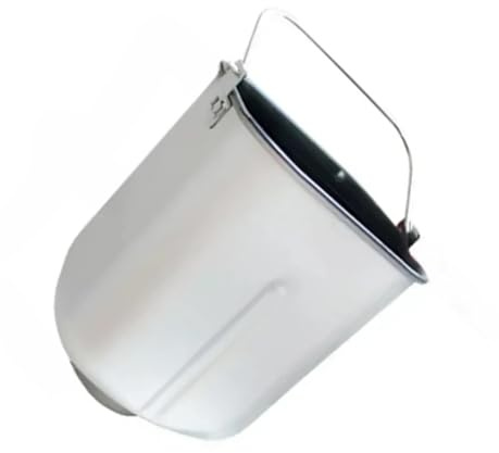 Seau À Pain Avec Couteau, Compatible For Midea, Machine À Pain De Remplacement, Seau À Palette D'agitation, Pot Intérieur For Machine À Pain