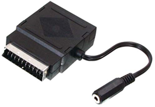 Valueline SCART 61 Adattatore 21p Scart Plug/Socket con 3.5 mm Stereo Socket