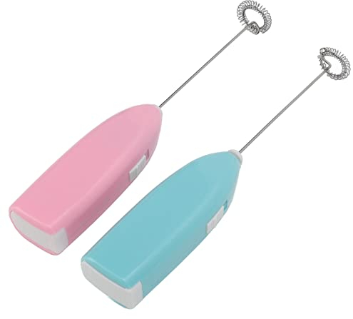 Mini mixeur plongeant, 2 fouets électriques multi-usages en acier inoxydable pour boissons pigmentées