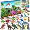 iZoeL Adventskalender 2024 Dinosaurier Kinder Jungen Dino Adventskalender 24 Dinosaurfiguren Füllung Weihnachten Geschenk kinder Jungen Mädchen 3-12 Jahre