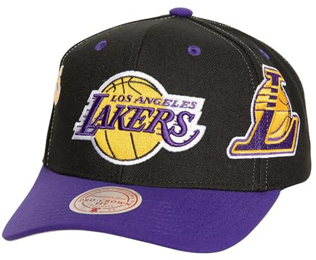Mitchell & Ness NBA Overbite Pro Snapback Cap Los Angeles Lakers