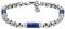 Fossil Men's All Stacked Up Stainless Steel Chain Bracelet, JF04725040