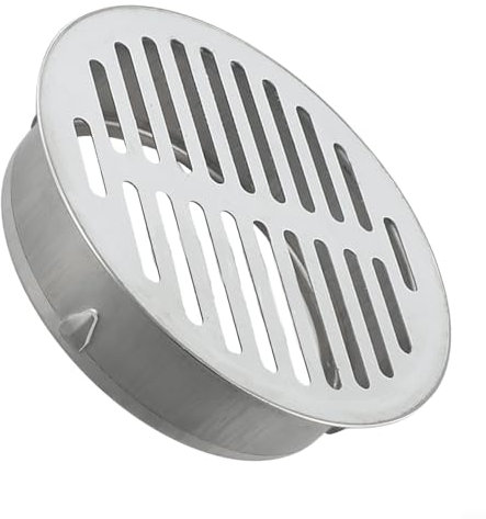 Removable Floor Drain Cover,Drain Covers Filter, Round Grate Cover, Connects To Drain Pipes & Fittings, Outdoor Drain Cover For Lawns, Yard(Ø110mm)