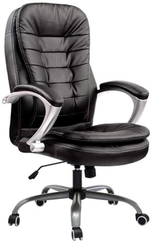 HTERWQEA Chaise Bureau Moderne pivotante à 360 degrés, Dossier Double rembourré, siège Ergonomique et Confortable, Design élégant réglable for Poste Travail, Domicile, d'ordinateur