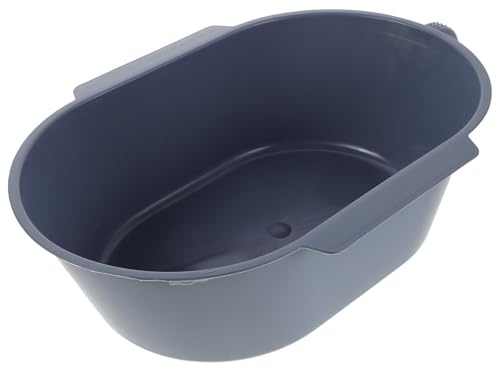 CIYODO Cubo de Inodoro Portátil de Plástico con Diseño Ergonómico para Silla de Ruedas y Pacientes Mayores, Accesorio de Cama Funcional y Práctico