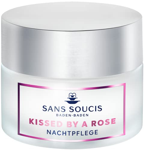 Sans Soucis Anti Aging Nachtcreme 50 ml – Gesichtspflege für die Nacht Hautpflege Creme gegen Falten Kissed by a Rose