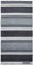 Dyckhoff Saunatuch Sauna Stripe Silber, 100x200 cm