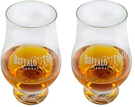 Buffalo Trace Crystal Nosing Glass - Set of 2