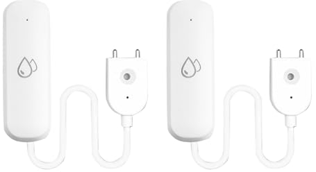 CNANRNANC Smart Wassermelder WLAN Für Tuya WiFi Water Immersie Sensor Wassertauchsensor Wasserleckalarm Homematic Wassersensor 91 * 38 * 22 Mm