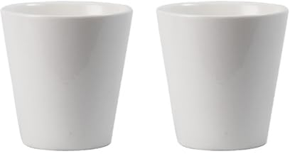 wongwongcat Lot de 2 gobelets à brosse à dents en céramique blanc pur pour couples, tasses de salle de bain en céramique, supports simples de brosse à dents, tasses à eau en céramique, tasses à thé