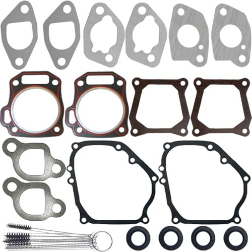 ZAMDOE Kit de Juntas para Predator 212 CC para Coleman Ct200u para Honda GX160 GX200 212cc 225cc 168F 170F Motores Generadores Karts Minimotos Culata Tapa de válvulas Silenciador Junta del cárter