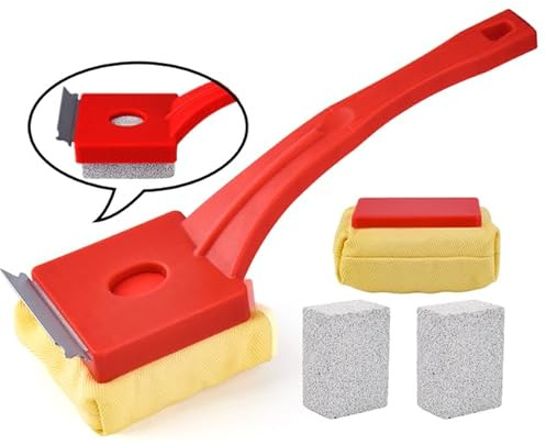 Grill Brush Bristle-Free â Steam Cleaning & Pumice BBQ Grill Cleaner