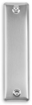 DIWARO® Wicklerblende für Gurtwicklerkasten | Lochabstand 185 mm | Edelstahl | ohne Gurtauslass | Abdeckplatte zur Abdeckung von handelsüblichen Gurtwicklern