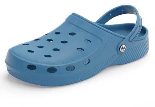 Lakeland Active Men's Silloth Lightweight Ventilated Clogs - Mid Blue - 11 UK