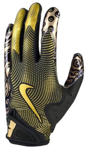 Nike Vapor Jet 8.0 - Guantes de fútbol negro | Met Gold | Met Gold L