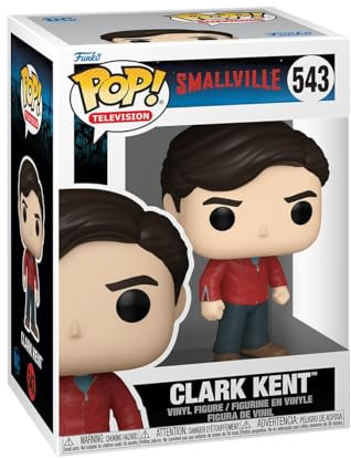 Funko Pop! Television: Smallville - Clark Kent - Figura de Vinilo Coleccionable - Idea de Regalo - Mercancia Oficial - Juguetes para Niños y Adultos - TV Fans - Muñeco para Coleccionistas