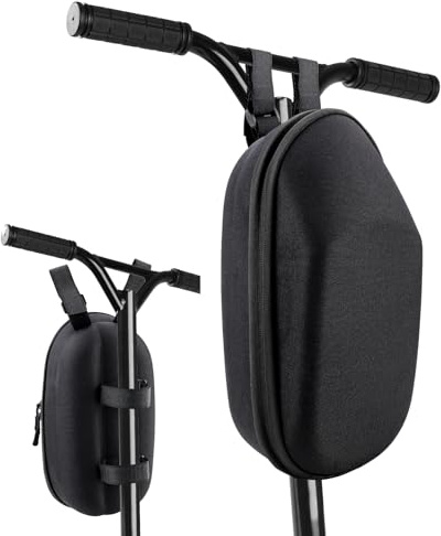 Foydream Bolsa para Scooter Eléctrica, 3L Bolsa de Patinete Electrico con Soporte Liberación Rápida,Bolsa Delantera para Xiaomi Mijia M365 Pro Sedway Ninebot ES1/2/3/4 Scooter Bicicleta