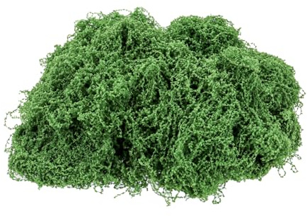DBOO Dark Green Artificial Moss - Realistic Fake Moss for Crafts, Wreath Making, Terrariums, Fairy Gardens and Home Decoration (50g)