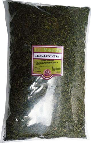 SABOREATE Y CAFE THE FLAVOUR SHOP Tè Verde Sencha Lime Giapponese in Filo di Foglia in Sfuso Infuso Naturale Dimagrante 1 Kg
