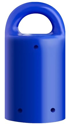 MagnetPAL Heavy-Duty Neodymium Anti-Rust Magnet, Magnetic Stud Finder, Hide-A-Key, Tool Holder & Retrieval, Most Powerful Magnet 12lb Pull, Indoor or Outdoor Multi Use Tools, Quick Release Keys Blue